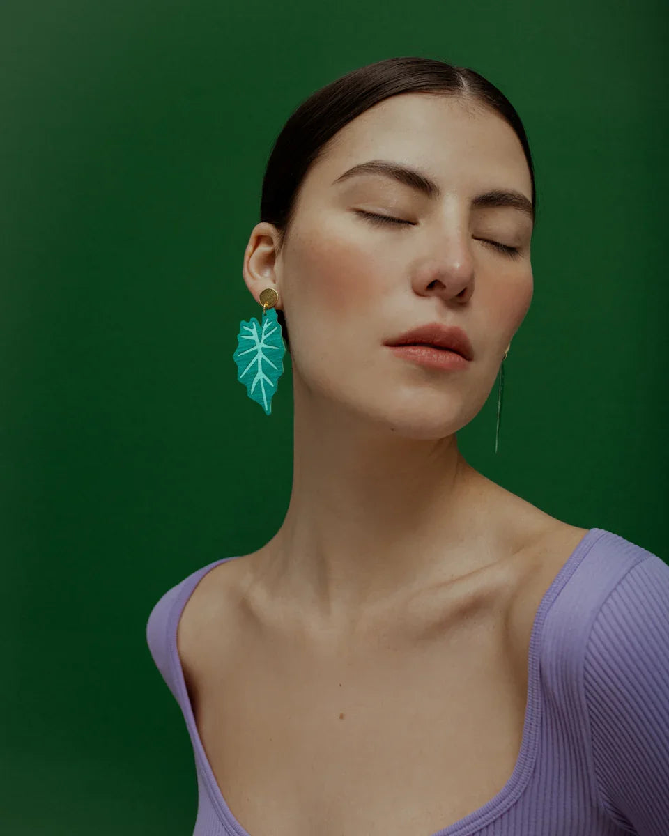 Aretes Caladium
