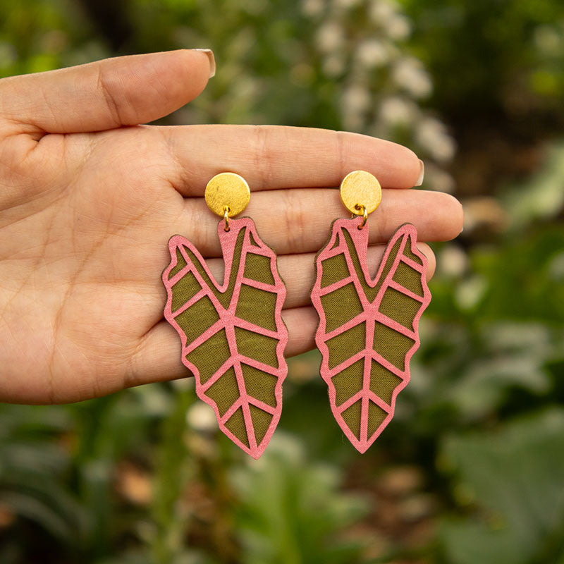 aretes-grandes-hojas-para-regalar