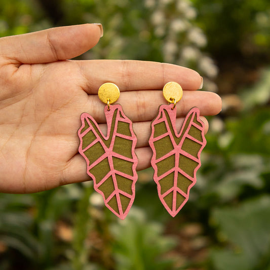 aretes-grandes-hojas-para-regalar