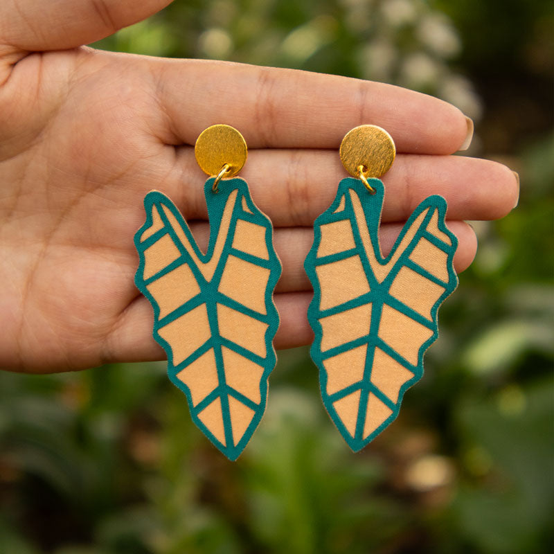 Aretes-para-mujer-hojas