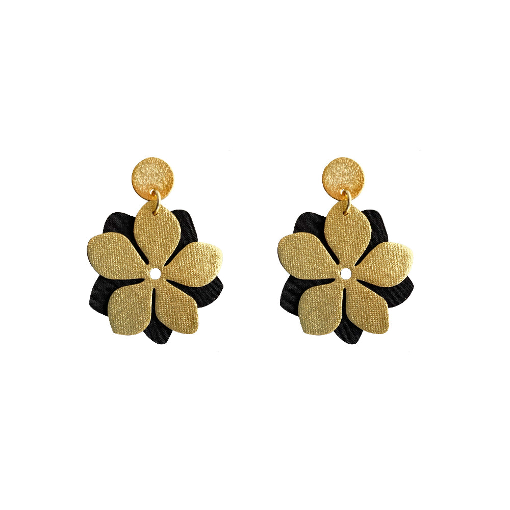 retes-margara-dorado-negro-flor-textil-elegante-minimalina