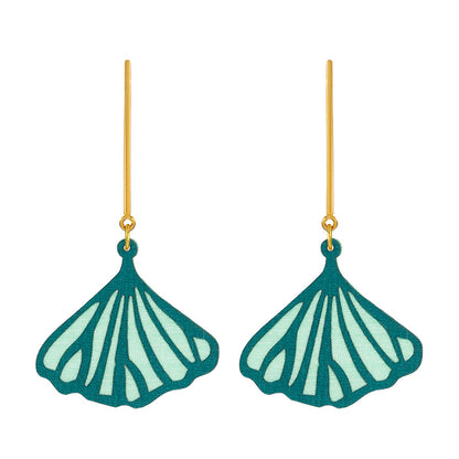 aretes-ginkgo-hoja-textil-verde-fondo-blanco