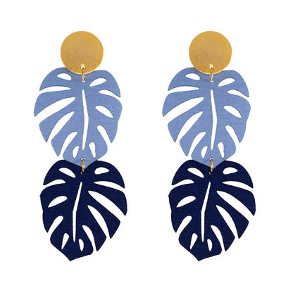 Aretes Monstera
