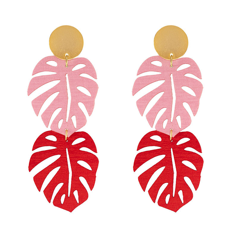 Aretes Monstera