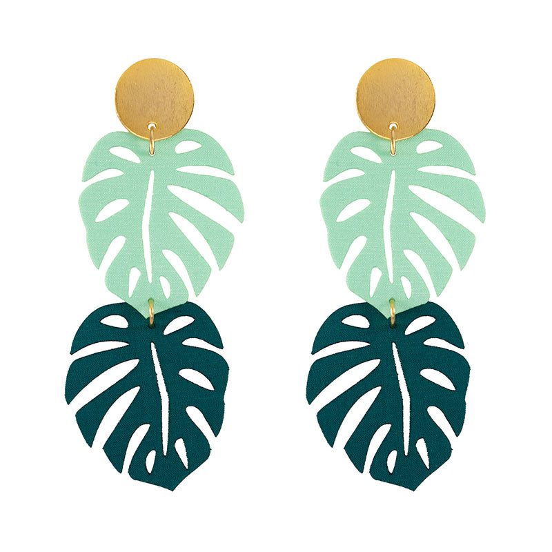 Aretes Monstera