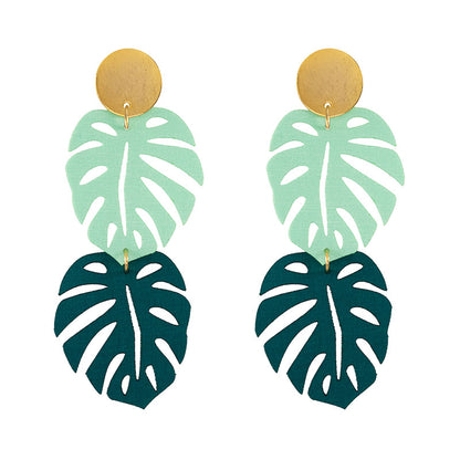 Aretes Monstera