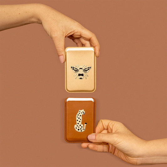 PORTADOCUMENTOS LEOPARDO CAFÉ