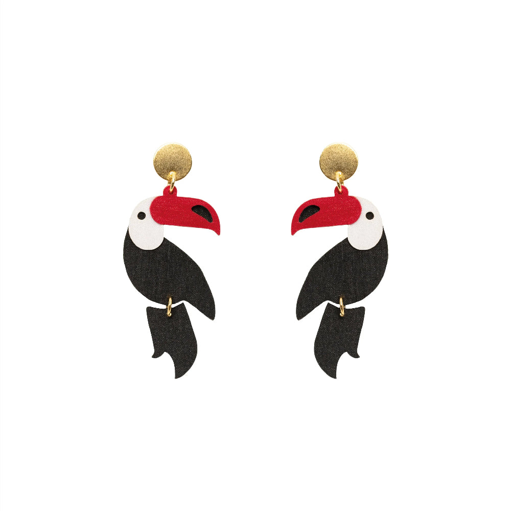 aretes-tucan-selva-tropical-color-minimalina