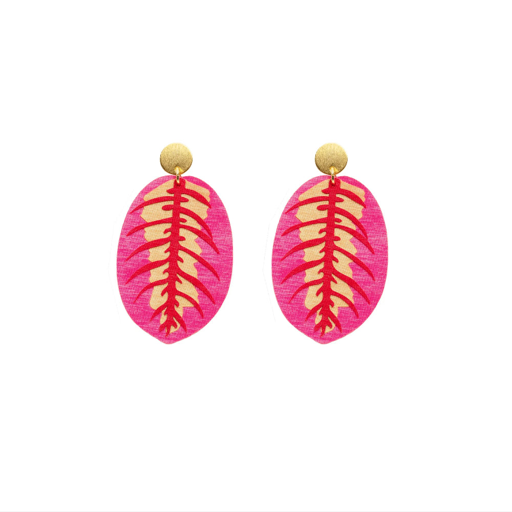 aretes-maranta-hoja-oracion-rojo-diseno-liviano-minimalina