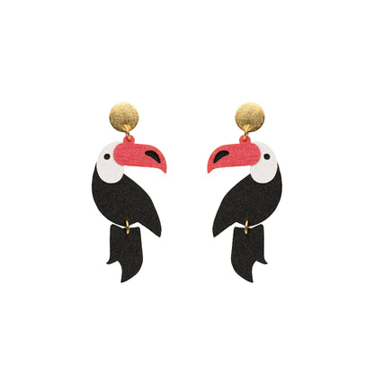 aretes-rosa-tucan-textil